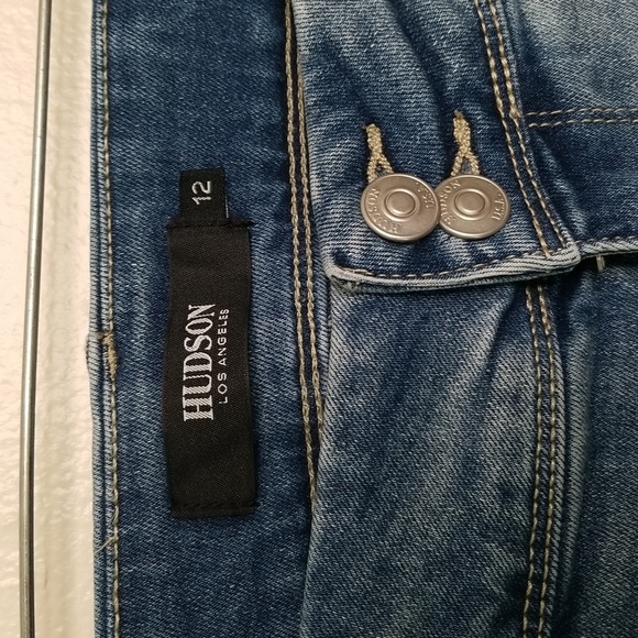 Hudson Jeans Double Button Straight Size 12 EUC - Picture 3 of 5